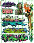6049 DAVE'S DECALS BOXCAR WOMEN GIRLS WALL STREET GRAFFITI HO SCALE 1:87