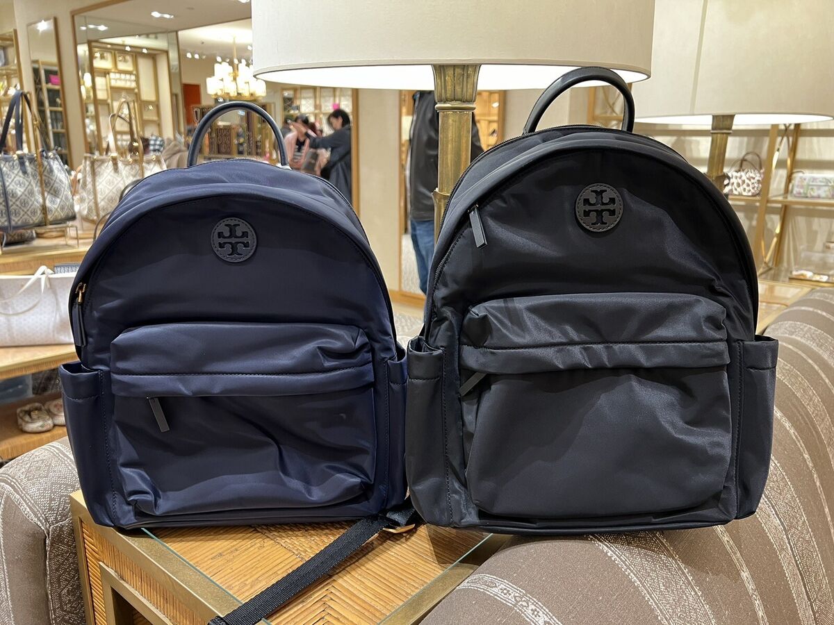 Latest Tory Burch Ella Black Nylon Backpack 88368 $298 | eBay Latest Tory Burch Ella Black Nylon Backpack 88368 $298 | eBay