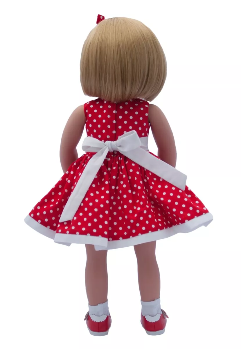 Red on sale doll clothing
