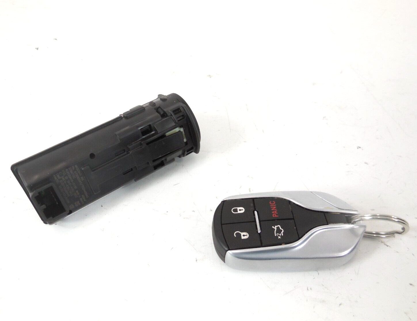 2017 17 Maserati Ghibli Ignition Control Start Stop Switch W/ Key Fob OEM