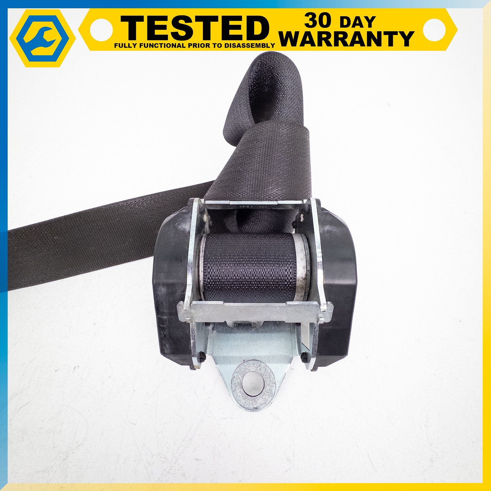 05-13 CHEVROLET CORVETTE C6 FRONT RIGHT PASSENGER SIDE SEAT BELT RETRACTOR OEM