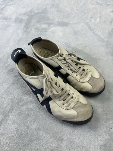 Onitsuka Tiger Mexico 66 Sneaker Herren Birch Peacoat UK 7,5 EU 42 Schuhe