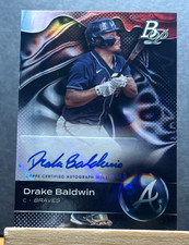 2023 Bowman Platinum DRAKE BALDWIN Braves #TOP-26 Top Prospects ~ Autograph
