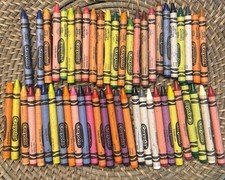 Lot Of 52 Singles Crayons Standard & Ultra Cl...