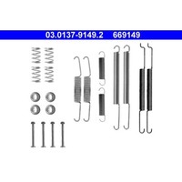 ZubehöRsatz Bremsbacken ATE 03.0137-9149.2 FüR VW Seat Skoda Passat B3/B4 Inca