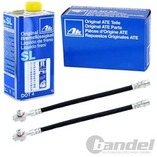 2xATE BREMSSCHLAUCH HA+1L ATE DOT 4 passend für AUDI A4 B7 8HE SEAT EXEO 8R2 3R5