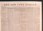 Oct.14,1862 New York Herald BATTLE PERRYVILLE KENTUCKY BARDSTOWN, PENNSYLVANIA