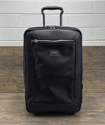 TUMI Suitcase Astor Beekman Black Carry-On 2-Wheel Travel Luggage