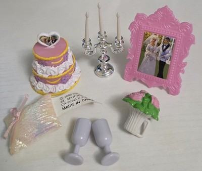 Barbie So Much Stuff Wedding Wishes Partial Set Y2K (Mattel 2001 #88815) HTF