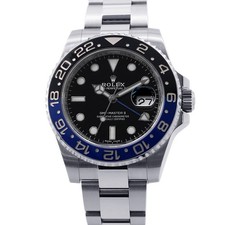 Rolex GMT MasterII 40 mm acciaio inox quadrante nero 116710BLNR