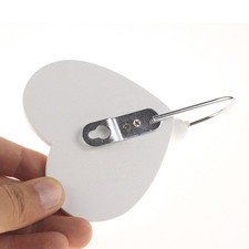 6 Pcs Hooks Heart Shaped Multifunctional Wall Decorative for Hanging