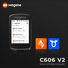 Magene C606 V2 GPS Bike Computer Touchscreen WiFi ANT+ Cycling Speedometer