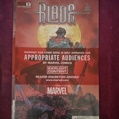 Marvel Blade: Red Band #2 Comic Book Explicit Content
