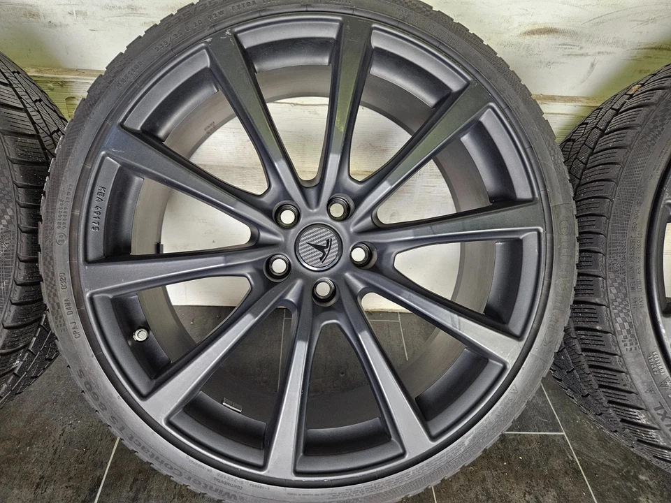 Tesla Model 3 20 Zoll Winterräder 235/35R20 92W Alufelgen Winterreifen - Bild 3 von 4