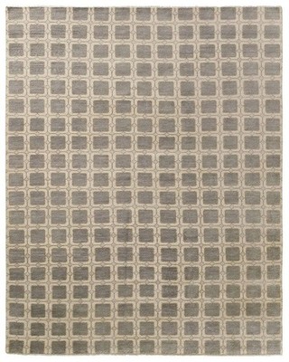 Hand Knotted Modern Textured Rug 8x10 Wool Designer Area Carpet Decor