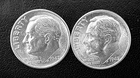 1947-P&D 10  Roosevelt SILVER Dimes GEM BU FTB  (2 Dimes).  (R003)