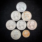 90% Silver - $1.85 FV -  "Junk Silver" Washington Quarters, Mercury Dime 03-97