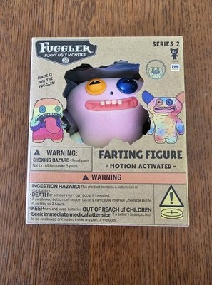 Fuggler Farting Figure Motion Activated Series 2 Funny Ugly Monster Grin Grin