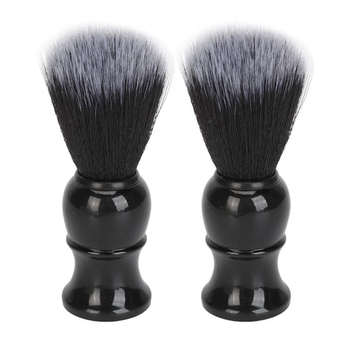 2pcs Men Beard Brush Fine Synthetic Bristles Trimming Brush Quick 3CS - Picture 6 of 12