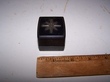 Scatola ad anelli vintage CLAUDIS H. EDWARDS - ROOT DEPARTMENT STORE TERRE HAUTE INDIANA