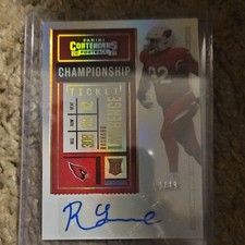 2020 Panini Contenders Rookie Champ Ticket Rashard Lawrence #255 /49 Auto Cardi…