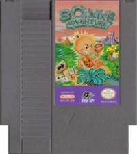 Bonk's Adventure - Ultra Rare NES Nintendo Game
