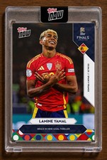 LAMINE YAMAL 2025 Topps Now UEFA Nations League #002 BRACE IN 5-4 WIN VS FRANCE!