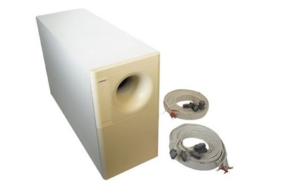  Bose Acoustimass 10 Series II 5.1 Heimkino-System Subwoofer Weiss 
