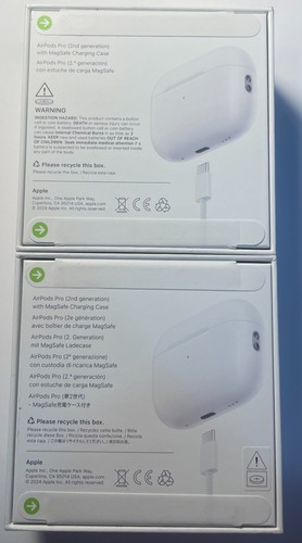 Apple AirPods Pro 2e génération USB-C MTJV3LL/A - Neuf scellé en usine envoi rapide - Photo 2 sur 4