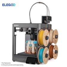 ELEGOO Centauri 2 Combo Multicolor 3D Printer 350 C High Temp Nozzle 256x256x256