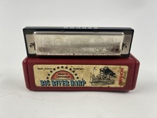 HOHNER BIG RIVER HARP KEY OF C HARMONICA W/CASE