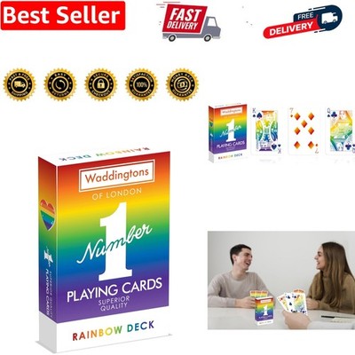 Regenbogen Spielkartenspiel, erhellen Sie Ihre Lieblingsspiele einschließlich Snap und P...