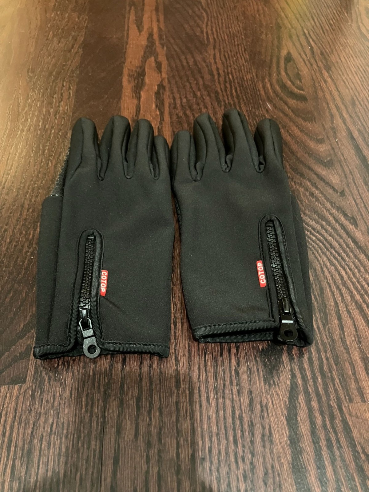 COTOP Touchscreen Compatible Gloves, Black, Size … - image 1