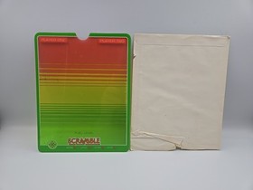 Scramble (Vectrex, 1982) CIB Complete w Manual/Overlay/ See Description*