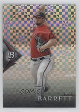 2014 Bowman Platinum Chrome Prospects X-Fractor Jake Barrett #BPCP81 9ws