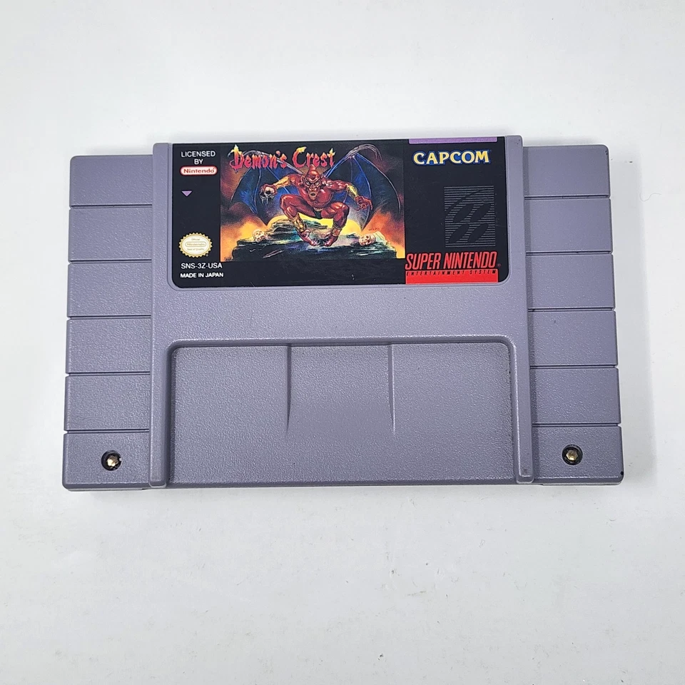 Demon's Crest (Super Nintendo SNES) Authentic & Tested - Image 3 of 4