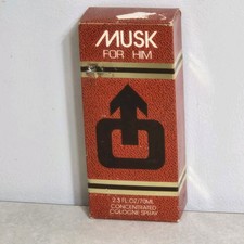 Vintage Musk for Him Men's Cologne 2.3 Fl Oz with Box