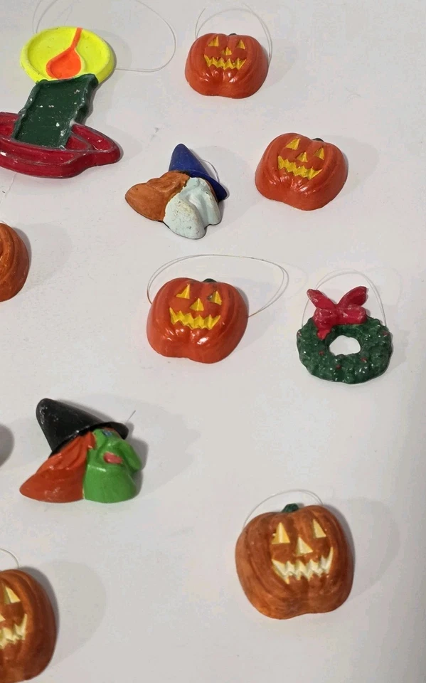 Mini refrigerador pintado a mano 28 cerámica NAVIDAD Y HALLOWEEN... Foto 4 de 4