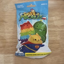 Cats Vs Pickles 4" Plush Bean Toy : Blue Wave Classic Series