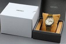 w/Caja 1978 SEIKO Grand Twin Cuarzo 9943-8020 Día/Fecha Oro 36mm Reloj Hombre