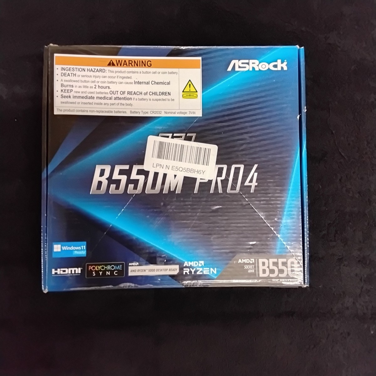 ASRock B550M Pro4 AM4 Motherboard AMD Ryzen 5000 Desktop Ready | eBay