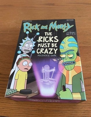 Rick And Morty The Ricks Must Be Crazy Multiversum Kartenspiel
