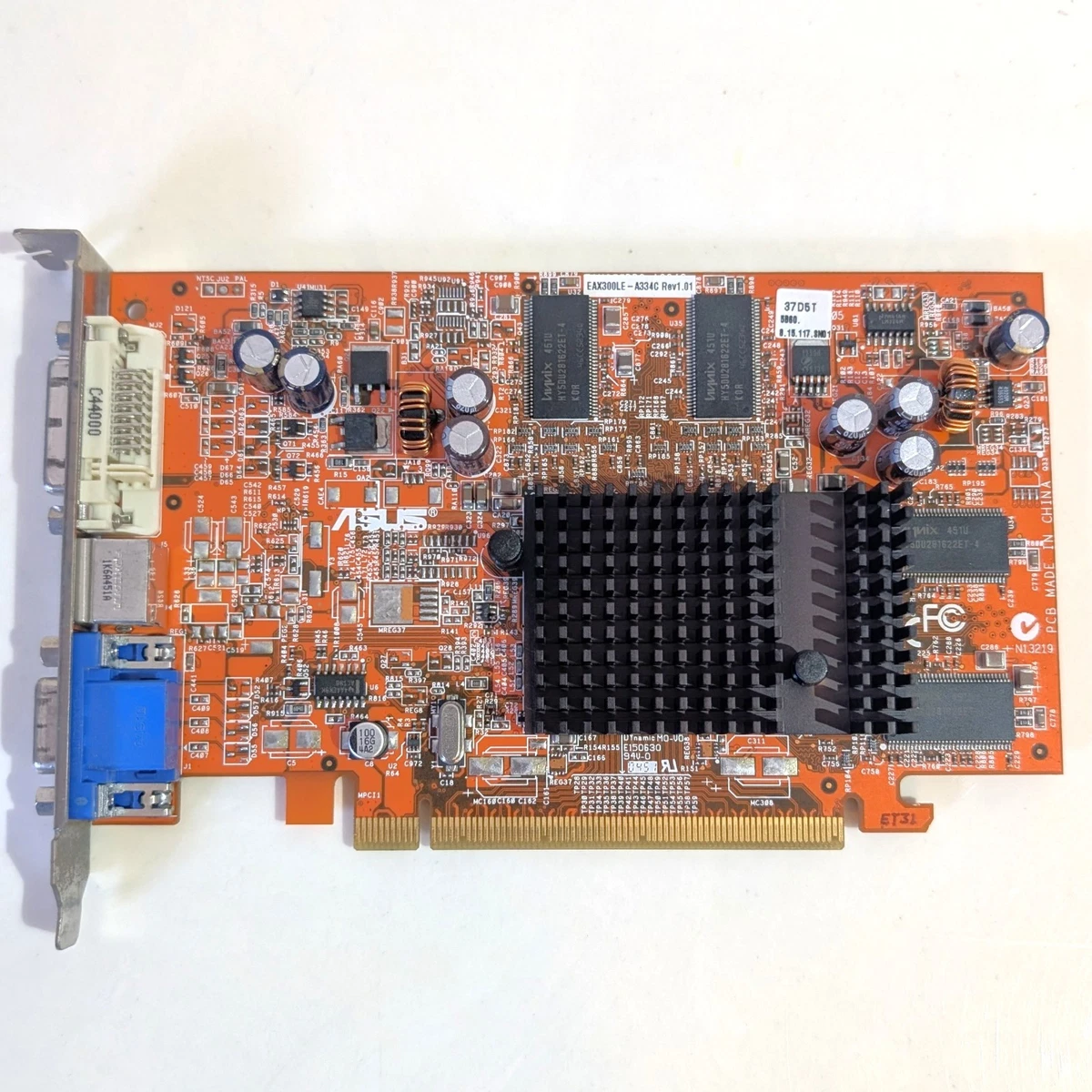 HP 5187-4862 RV280-LE-A062 AGP 128mb ATI Radeon