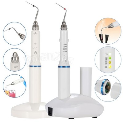 Dental Wireless Obturation System Gutta Percha Endo Heated PenW/2/4X Heated Tips