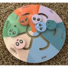 Ankyo-Wooden Sliding Maze Emotions Board- NWT 