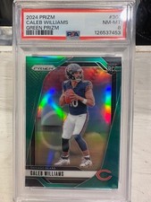 2024 Panini Prizm - Rookies Caleb Williams #301 Green Prizm (RC