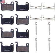 4 Pairs Organic Resin Bike Bicycle Disc Brake Pads for Shimano Deore XT M765 M7