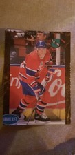 Error hockey card Patrice Brisebois no named parkurst rookie same size.
