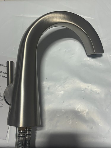Delta Becker 15891LF-SP Bathroom Faucet Brushed Nickel 1 or 3 Hole OPEN BOX - Picture 5 of 6