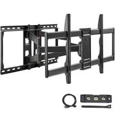 Uimoso Full Motion TV Mount Fits for Most 37-90 inch TV with 4 Articulating Arms